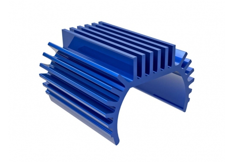 Traxxas Heat Sink, Titan 87T motor (6061-T6 Aluminium, Blue-anodised) TRX9793-BLUE