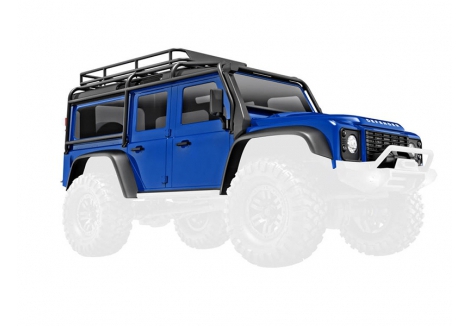 Traxxas Land Rover Defender 1/18 RC Rock Crawler Body Blue TRX9712-BLUE