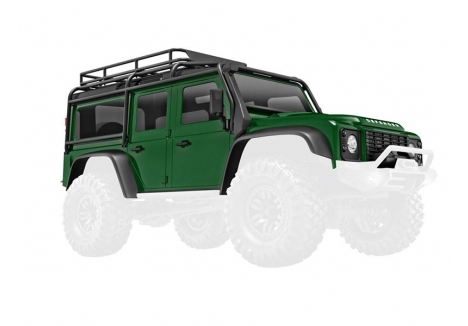 Traxxas Land Rover Defender 1/18 RC Rock Crawler Body Green TRX9712-GRN