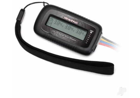 Traxxas LiPo cell voltage checker / balancer (requires #2938X adapter for Traxxas iD batteries) TRX2968