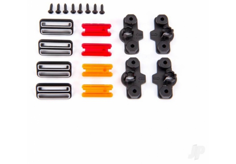 Traxxas Marker Light Housing Mounting Bracket Lens Kit TRX9116