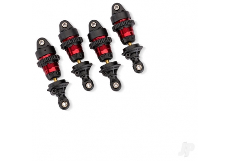 Traxxas Mini GTR Short Shocks Aluminium Red Set of 4 TRX10865-RED