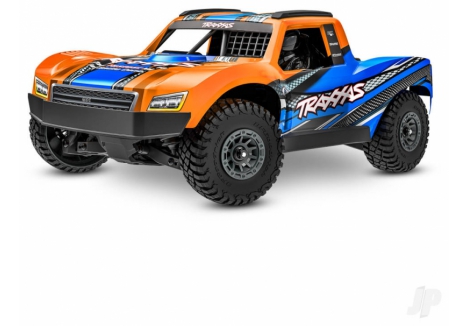 Traxxas Mini Slash BL-2S 1/10 4WD Brushless RC Short Course Truck Orange TRX108164-1-ORNG