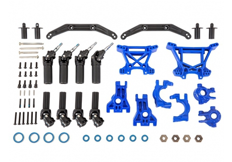 Traxxas Outer Driveline Suspension Upgrade Kit 4WD Blue TRX9080X
