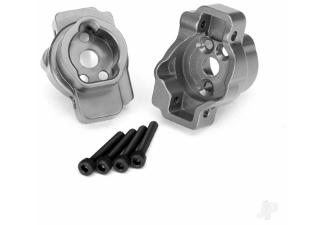 Traxxas Portal Drive Axle Mount Rear 6061-T6 Aluminium Charcoal Grey TRX8256A