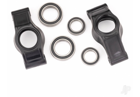 Traxxas Rear Stub Axle Carriers Aluminium Bearings TRX7852X