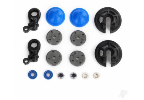 Traxxas Rebuild kit, GTR shocks (x-rings, bladders, pistons, piston nuts, shock rod ends) (renews 2 shocks) TRX8455