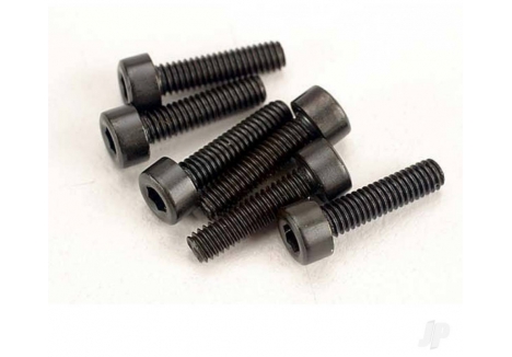 Traxxas Screws 2.5x10mm Cap Head Machine Hex Drive 6pcs TRX3229
