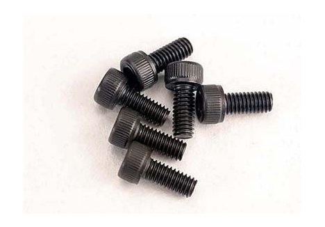 Traxxas Screws, 2.5x6mm cap-head machine (hex drive) (6 pcs) TRX3215