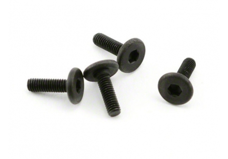 Traxxas Screws, 3x10mm flat-head machine (hex drive) (4 pcs) TRX4859