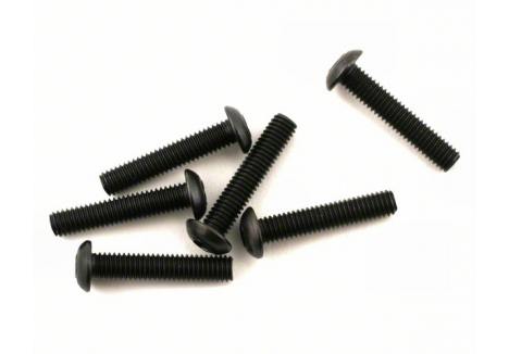 Traxxas Screws, 3x15mm button-head machine (hex drive) (6 pcs) TRX2579