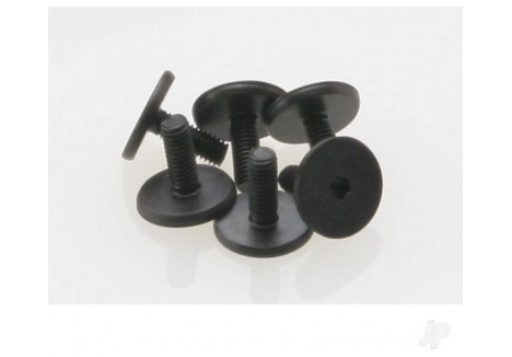 Traxxas Screws 3x8mm Flat-Head Machine Hex Drive 6pcs TRX3931