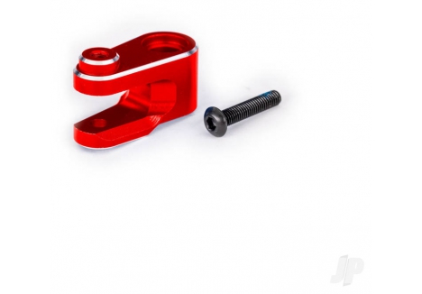 Traxxas Servo Horn Steering Red Anodised Aluminium 6061-T6 TRX10247-RED