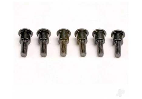 Traxxas Shock Attachment Screws 3x12mm Shoulder Screws 6 Piece TRX3642