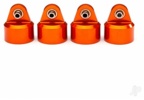 Traxxas Shock Caps Aluminium Orange Anodised GT-Maxx 4pcs TRX8964T