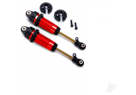 Traxxas Shocks, GTR XX-long Red-anodised, PTFE-coated bodies with TiN shafts (fully assembled, without springs) (2 pcs) TRX7462-RED