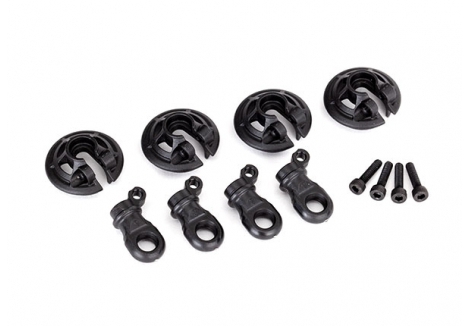 Traxxas Spring Retainers Lower Captured 4pcs 2.5x10 CS TRX8459