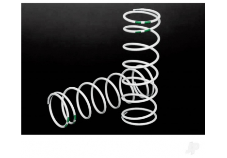 Traxxas Spring, shock, White (GTR XX-Long) (0.762 rate Green) (1 pair) TRX7443