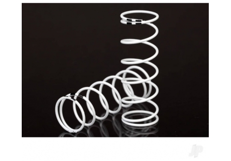 Traxxas Spring, shock, White (GTR XX-Long) (0.874 rate Black) (1 pair) TRX7446