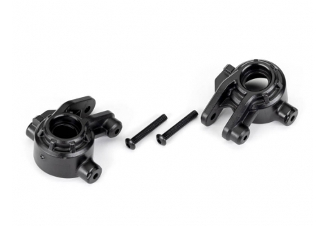 Traxxas Steering Blocks Extreme Heavy Duty Black TRX9037