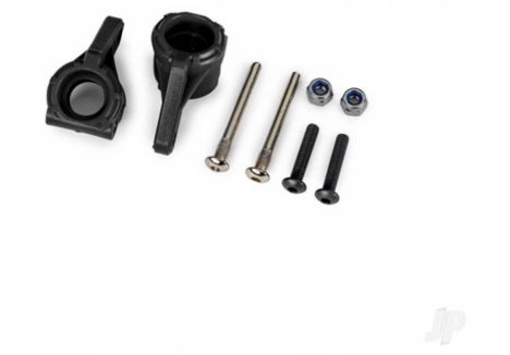 Traxxas Steering Blocks Extreme Heavy Duty Left Right Black TRX9137
