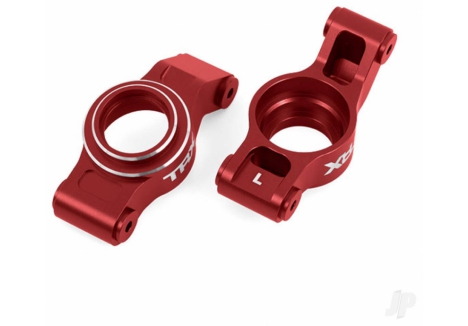 Traxxas Stub Axle Carriers 6061-T6 Aluminium Red Anodised TRX7852-RED