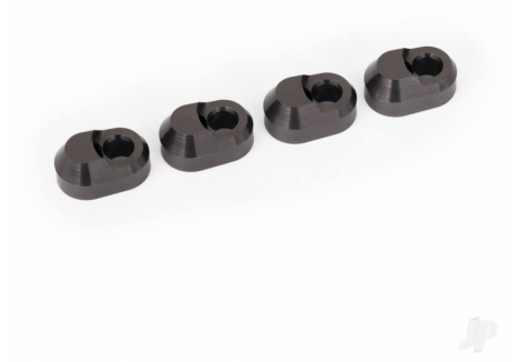 Traxxas Suspension Pin Retainer 6061-T6 Aluminium Grey Anodised 4 Pieces TRX7743-GRAY