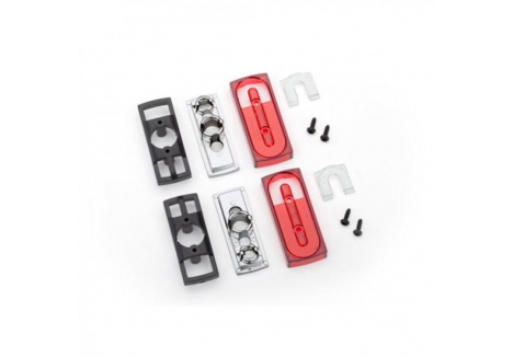 Traxxas Tail light lens (2 pcs) / tail light housing (2 pcs) / tail light housing mount (2 pcs) / reverse lens (2 pcs) / 1.6x5 BCS (4 pcs) (left & right) TRX8814X