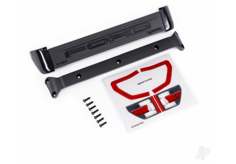 Traxxas Tailgate trim/ trim mount/ 3x10mm BCS (7)/ decals (attaches to #10111 body) TRX10121