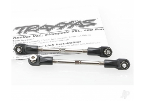 Traxxas Toe Link Turnbuckles 59mm with Rod Ends and Hollow Balls TRX3745