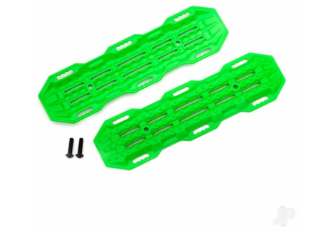 Traxxas Traction boards, Green / mounting hardware TRX8121G