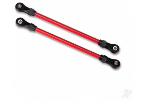 Traxxas TRX-4 Front Lower Suspension Links Red Steel 5x104mm TRX8143R