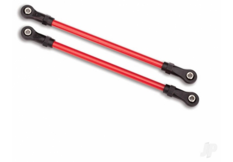 Traxxas TRX-4 Rear Upper Suspension Links Red Steel for Long Arm Kit TRX8142R