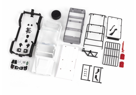 Traxxas TRX-4M 1/18 Land Rover Defender Body White TRX9712