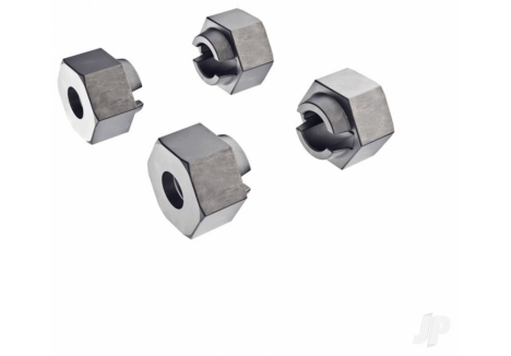 Traxxas Wheel Hubs 7mm Hex Steel 4 Pack with Axle Pins TRX9750A