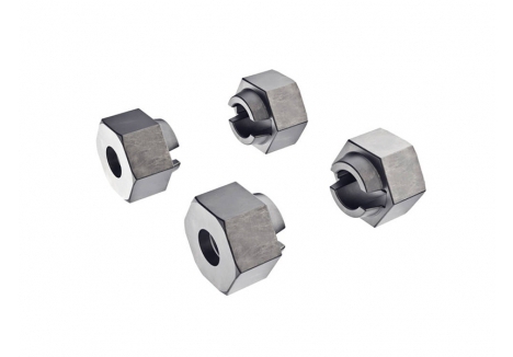 Traxxas Wheel Hubs 7mm Hex Steel 4pcs and Axle Pins TRX9750A