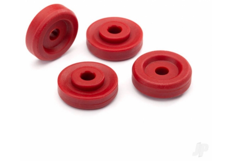Traxxas Wheel Washers Red Set of 4 Pieces Drivetrain Spares TRX8957R