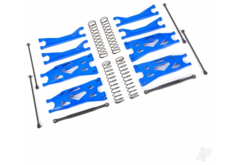 Traxxas X-Maxx WideMaxx Suspension Upgrade Kit Blue TRX7895X