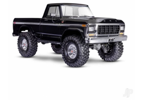 TRX-4 1979 Ford F-150 1:10 4WD Electric RTE Scale & Trail Crawler, Black (+ TQ 2-ch, XL-5 HV, Titan 550, Clipless Body)