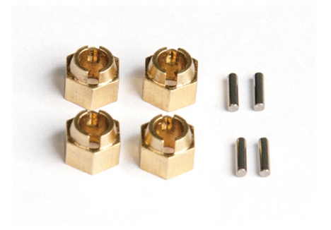 UDI RC UCX24 Brass Wheel Adapters 1/24 Scale Crawler UCX24-P063A
