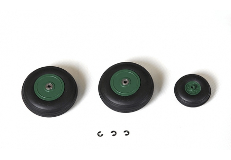 Wheel Set (for 70mm J-11/ SU-27)